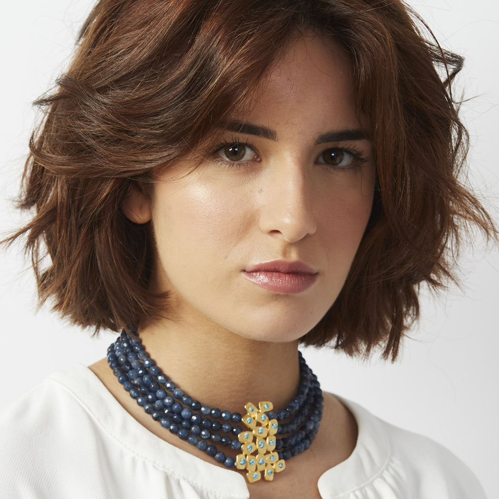 Collar Corto 17 Estrellas Colección Sueños