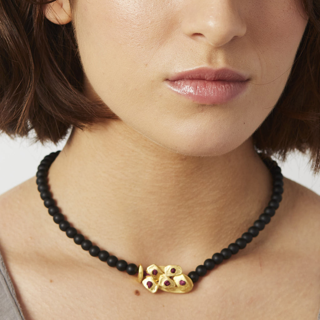 Collar Corto 5 Estrellas Colección Sueños