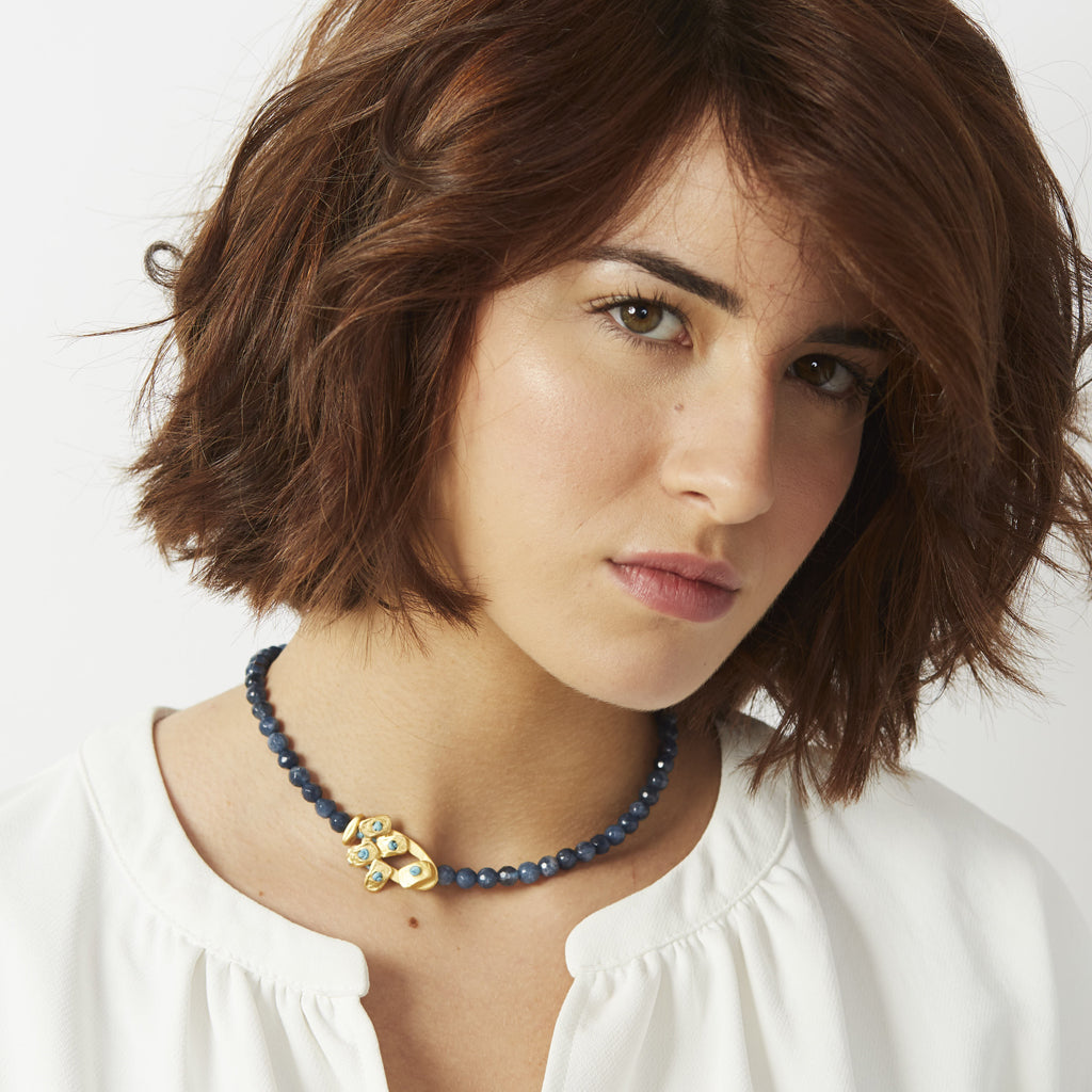 Collar Corto 5 Estrellas Colección Sueños