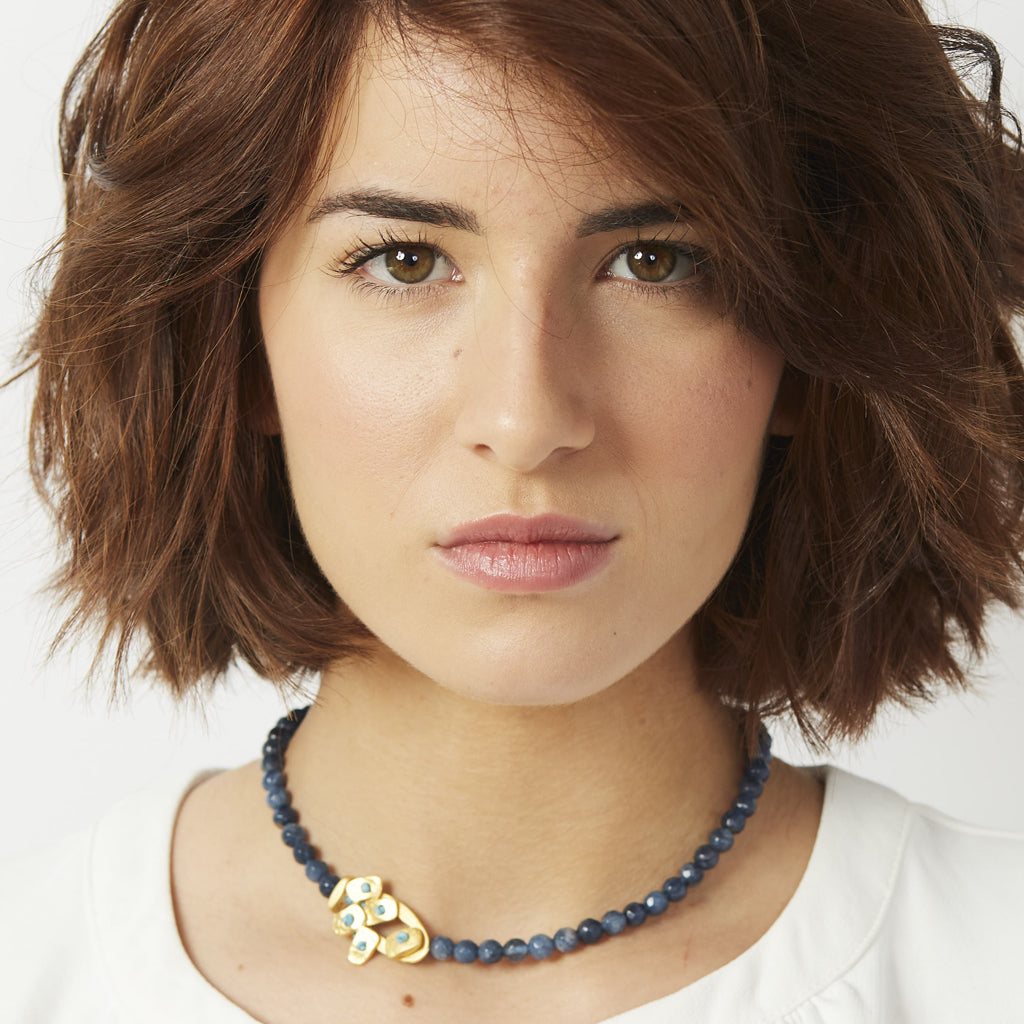 Collar Corto 5 Estrellas Colección Sueños